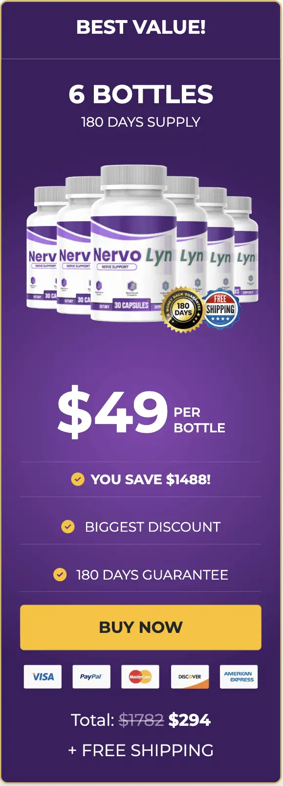 NervoLyn 6 Bottles